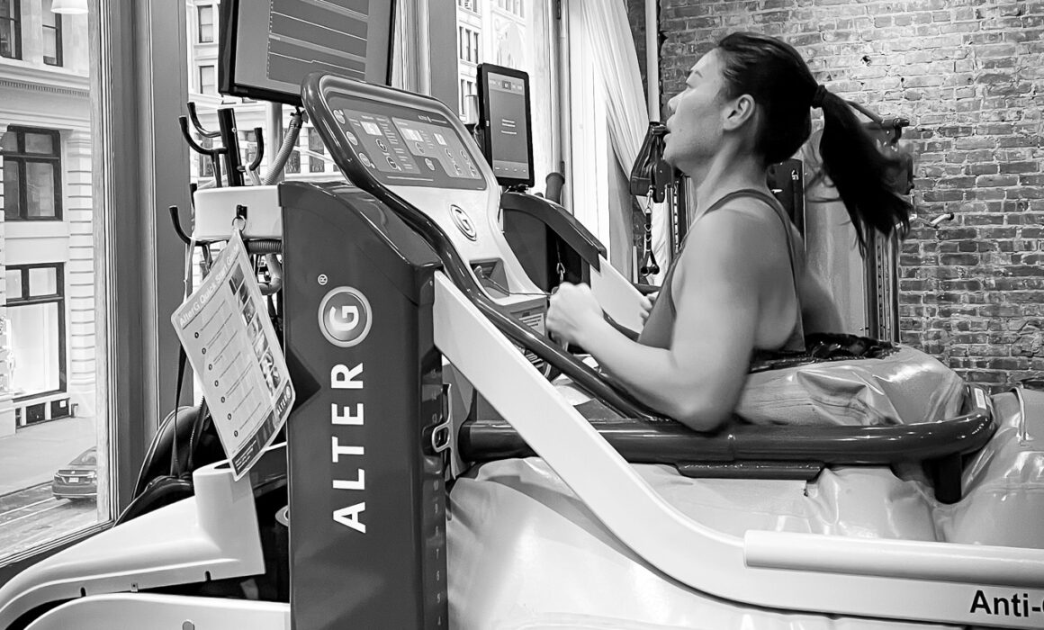 Alter G running treadmill