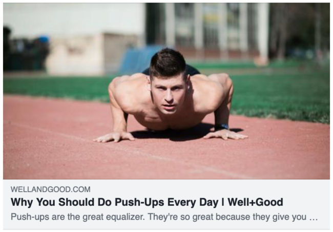 Daily Push ups article with expert personal trainer Guy of NYC Personal Training