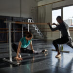 Barre Class stretching studio in NYC